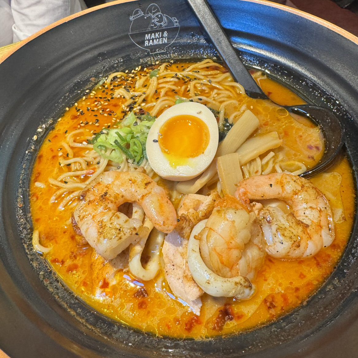 Hell Ramen Seafood.