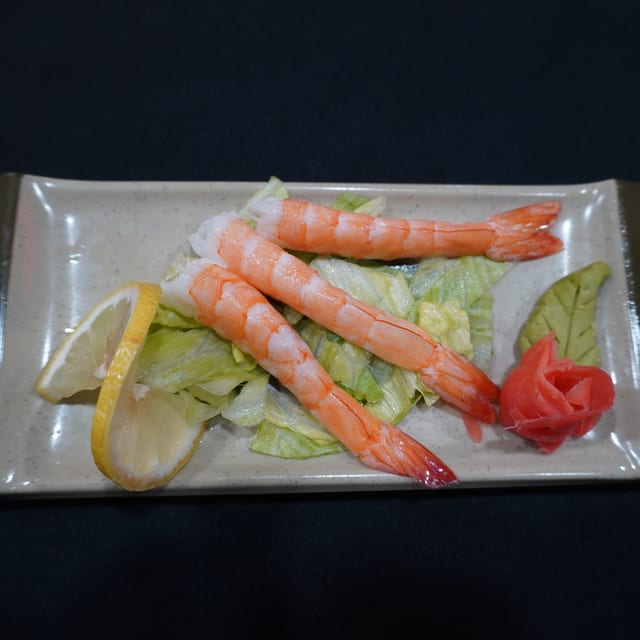 Ebi Sashimi.