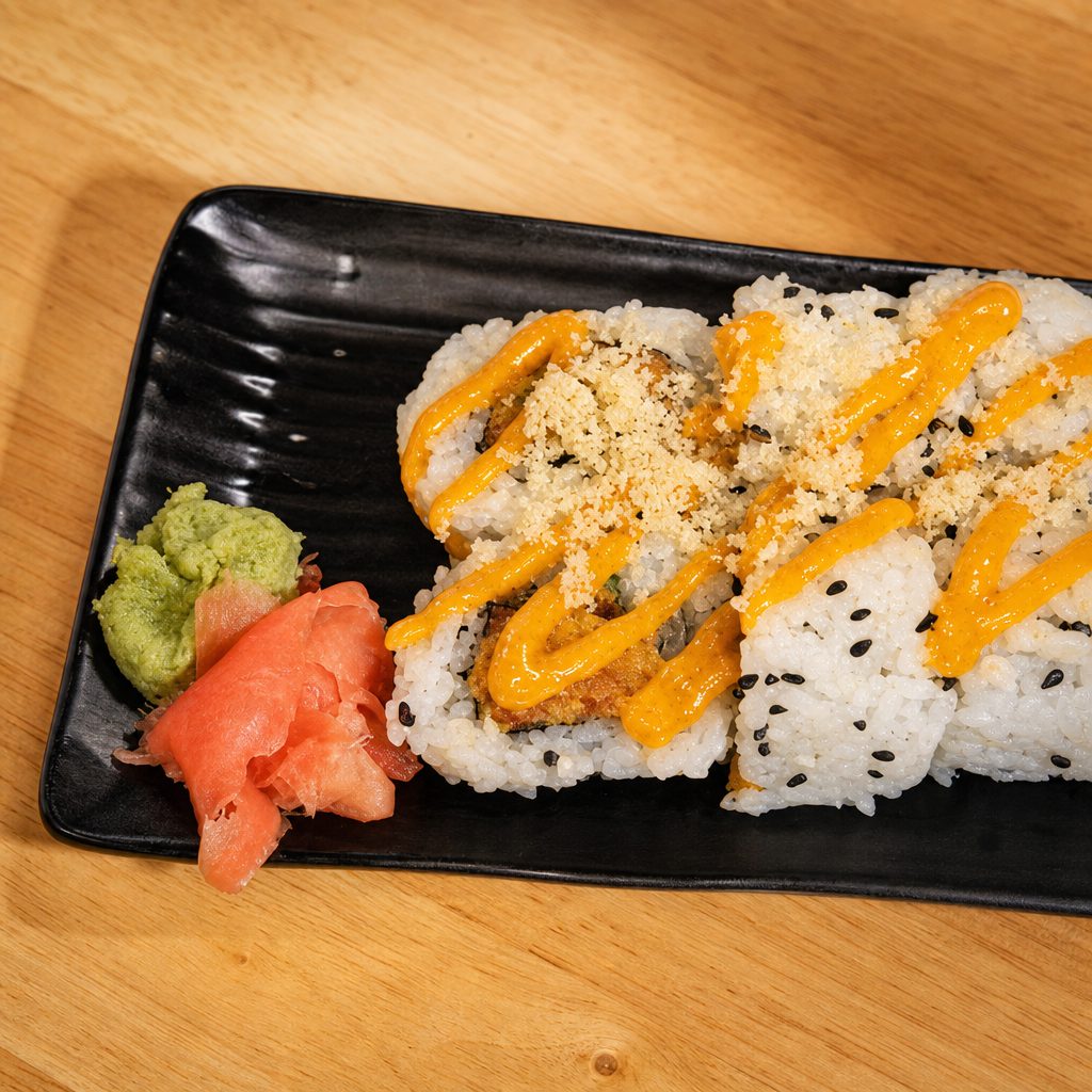 Spicy Salmon Roll.
