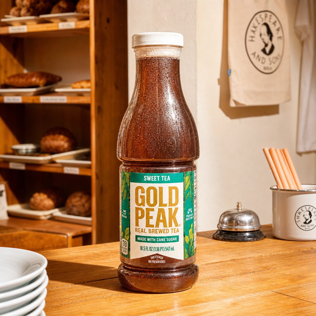 Gold Peak Tea.