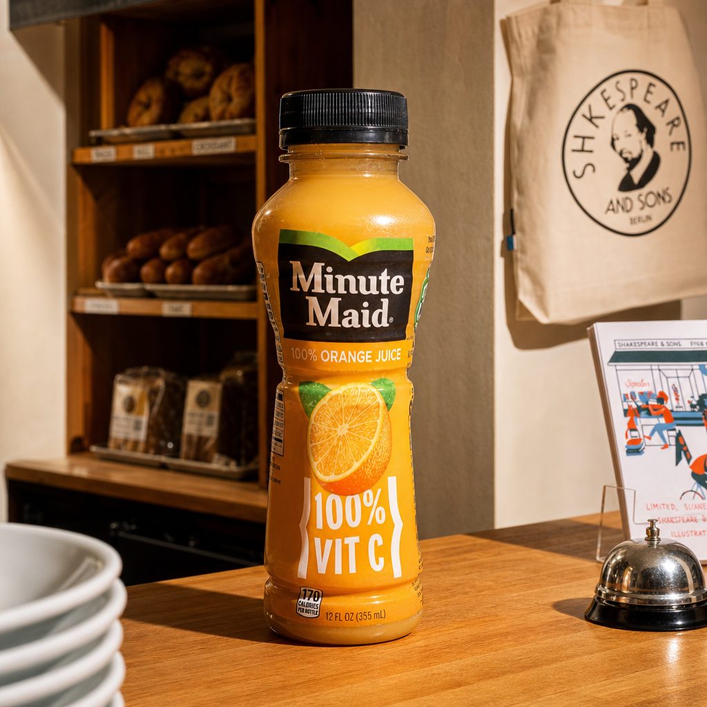 Orange Minute Maid.