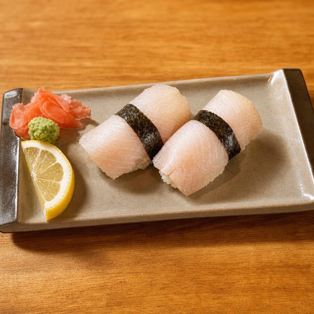 Hamachi Sashimi.