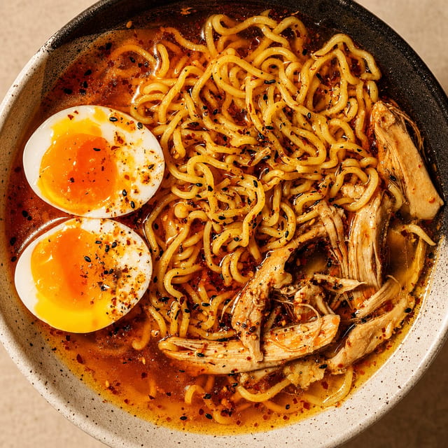 Hell Ramen Chicken.