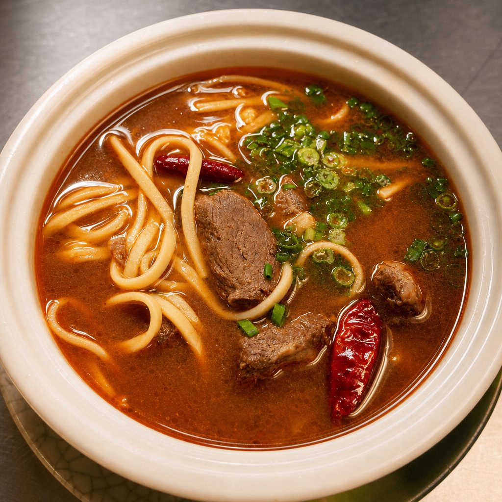 Spicy Beef Noodle (NEW).