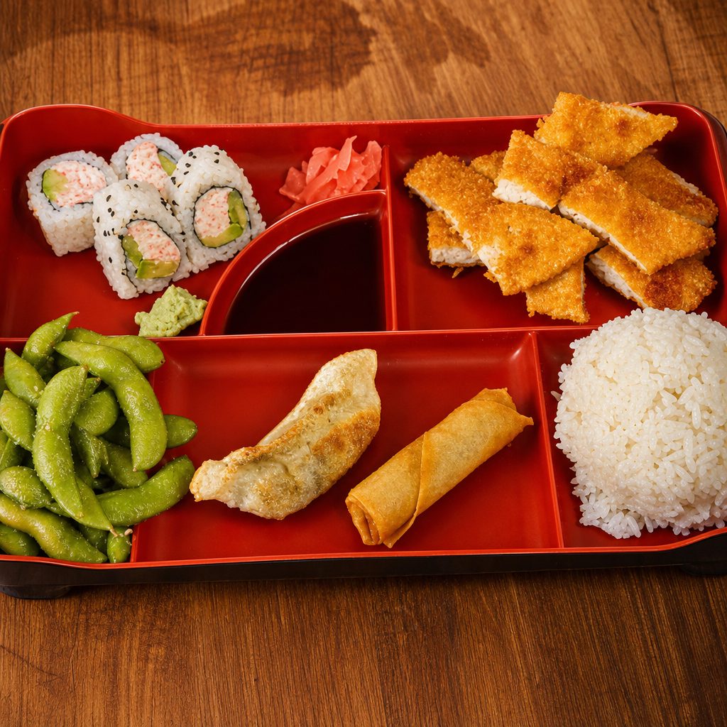Chicken Katsu Bento.