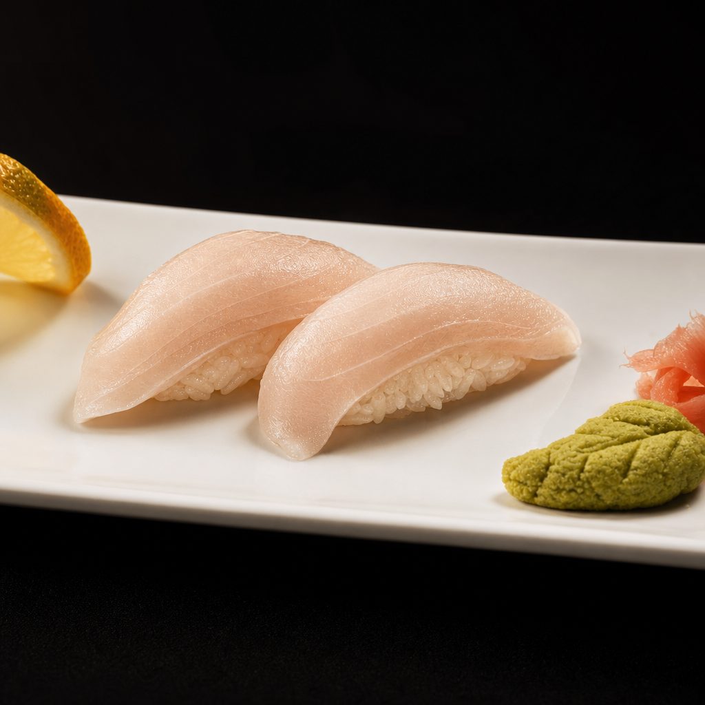 White Tuna Nigiri.