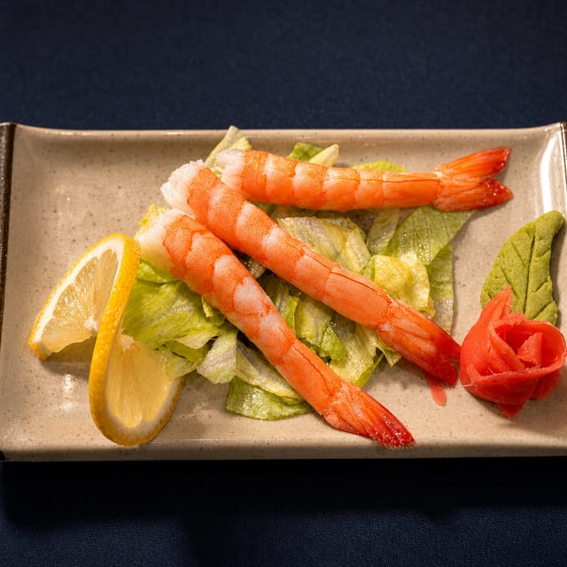 Ebi Sashimi.