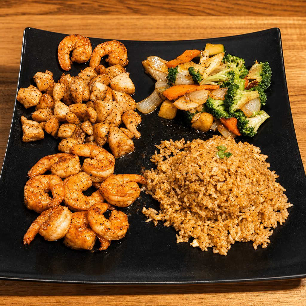 Hibachi Chicken Shrimp (D).