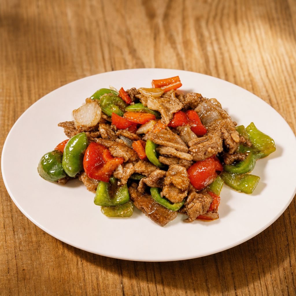 Thai Pepper Steak.