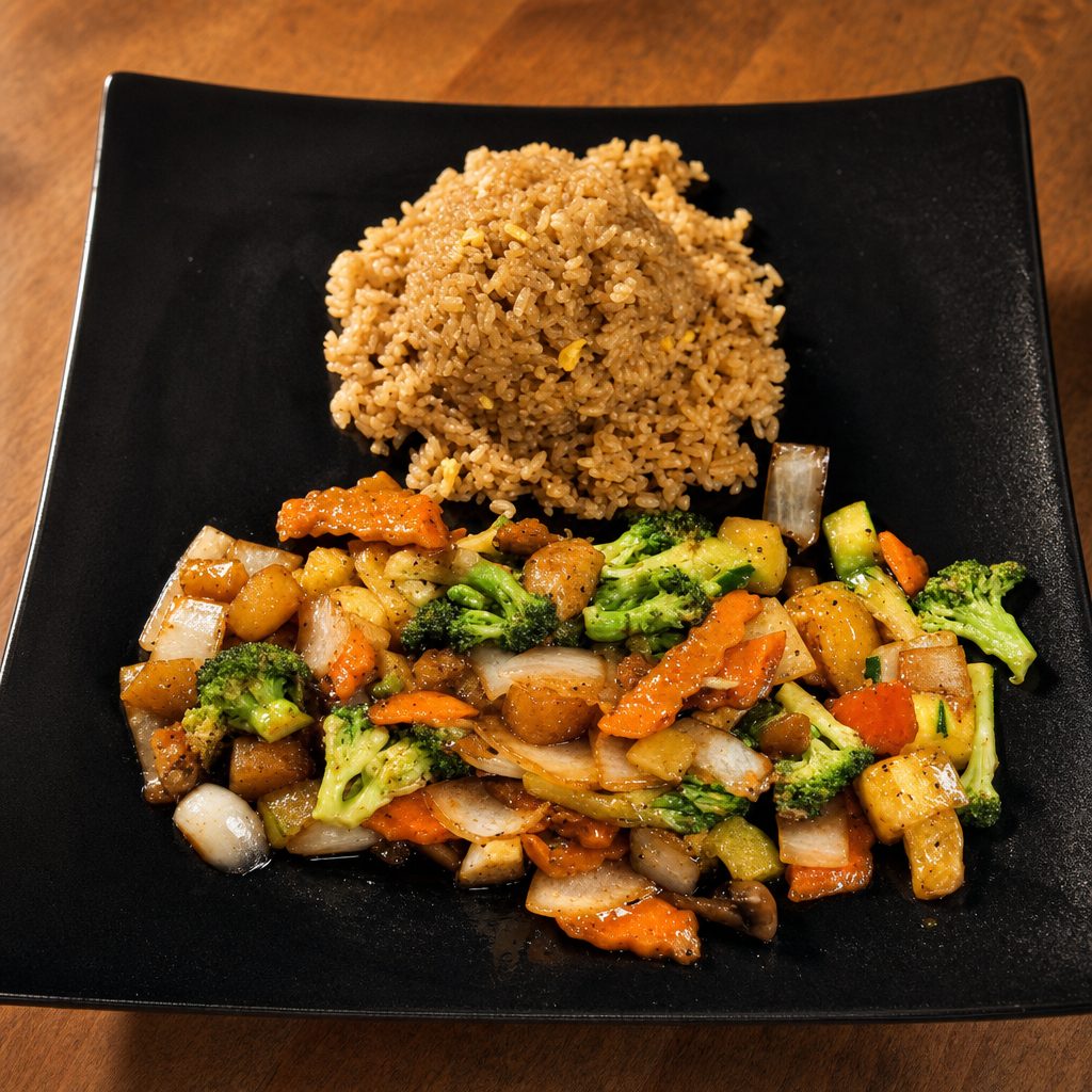Hibachi Veg Delight (D).