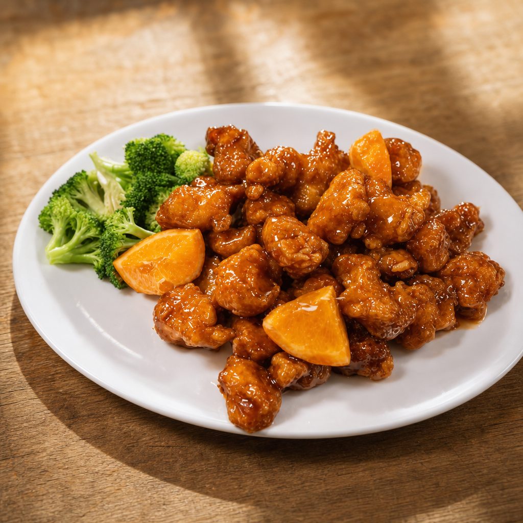 Orange Chicken.