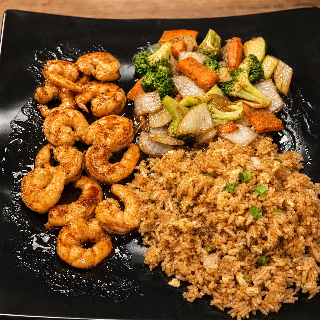 Hibachi Shrimp (D).