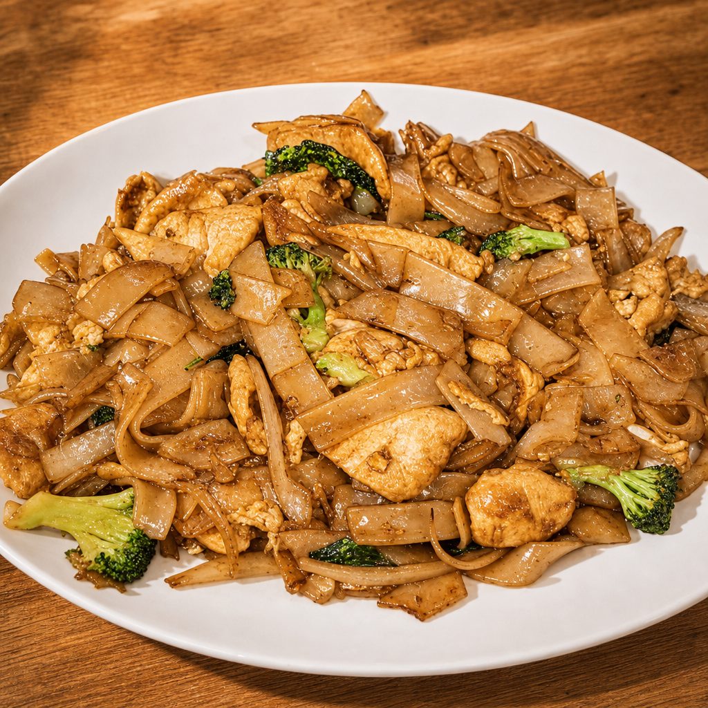 Thai Drunken Noodle.