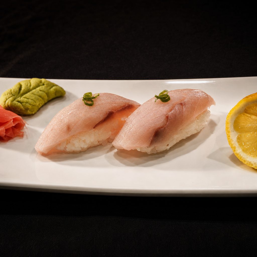Hamachi Nigiri.