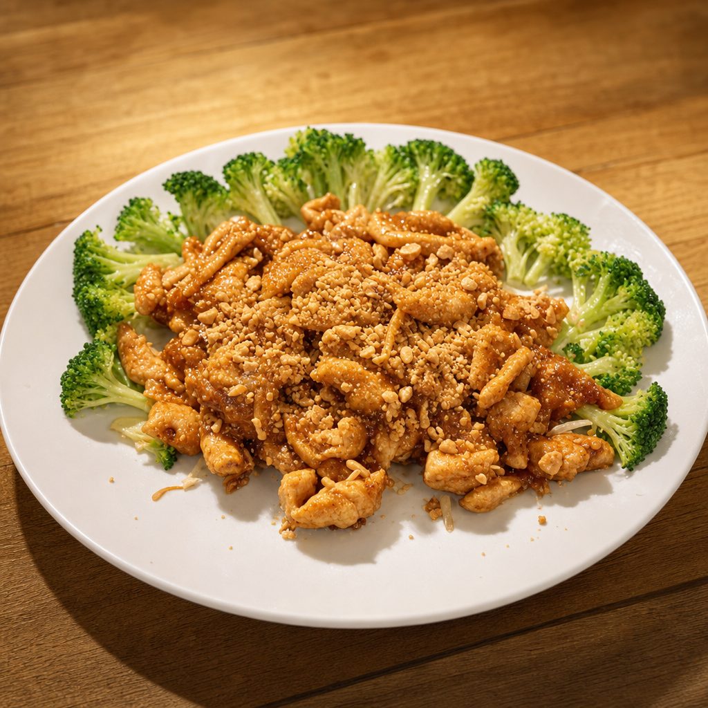 Thai Peanut Chicken.