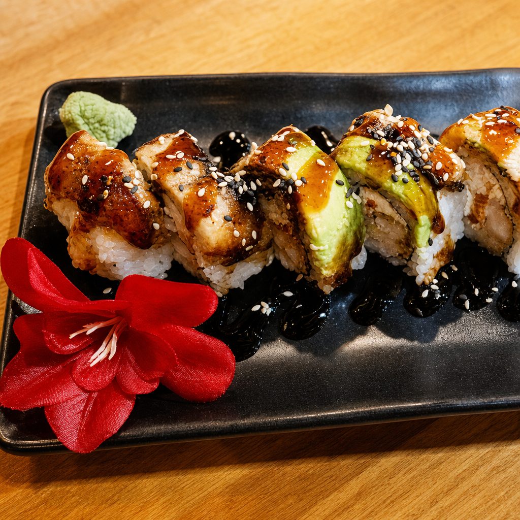 Black Dragon Roll.